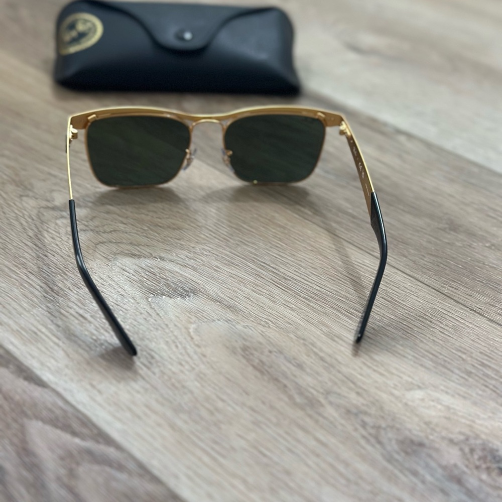 Ray-Ban Gold Frame Sunglasses - Picture 2 of 5